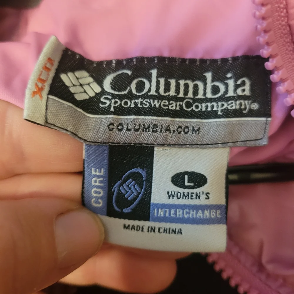 Columbia Lavender‎ Interchange Core Jacket Womans Size Large